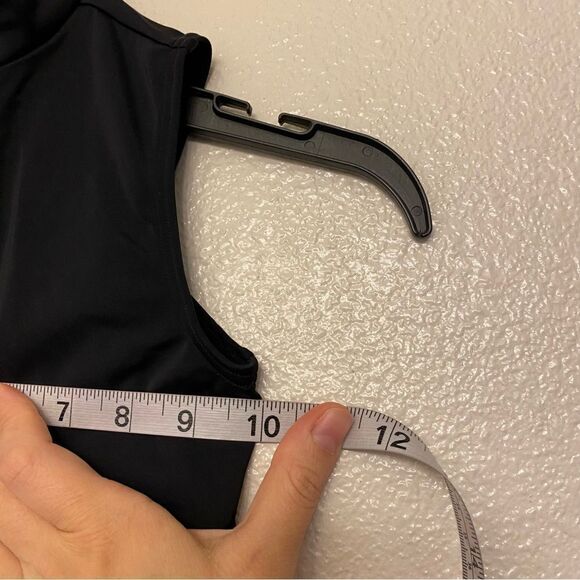 WEISSMAN Dance costume jumpsuit black Zip Front Sleeveless Unitard MT12535 SC - Picture 6 of 12